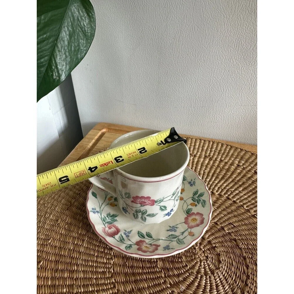 Churchill Made in Saffordshine England Teacup with saucer